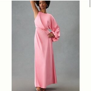 NWT Anthropologie SIGNIFICANT OTHER ONE-SLEEVE COLUMN DRESS